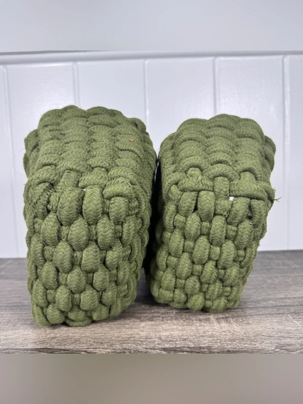 NEW Target Bullseye Playground Green Rope Baskets